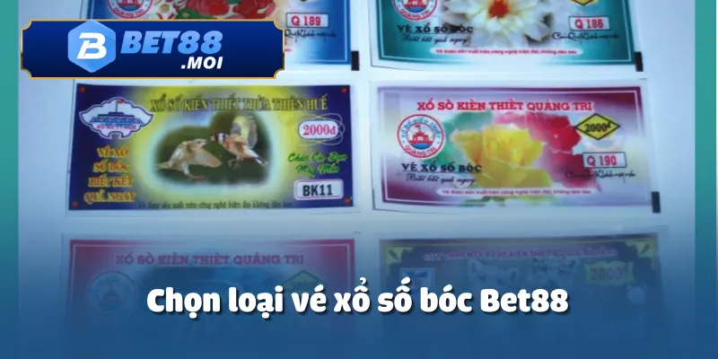 Cách Chơi Xổ Số Bóc Tại Bet88 – Đơn Giản, Dễ Hiểu 4 Cách chơi xổ số bóc tại Bet88 với nhiều loại vé số khác nhau